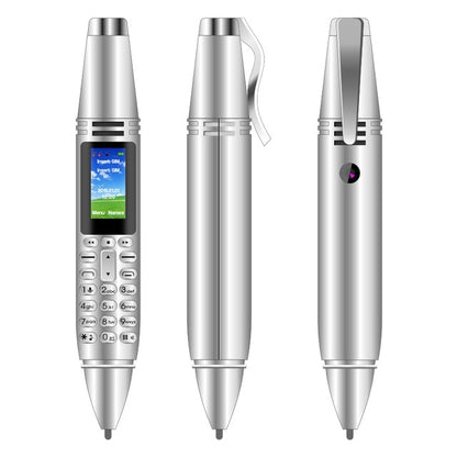 Pen Mini CellPhone 4.0 Comes with a built in Camera, Flashlight, Bluetooth, Dialer and a Recording Pen