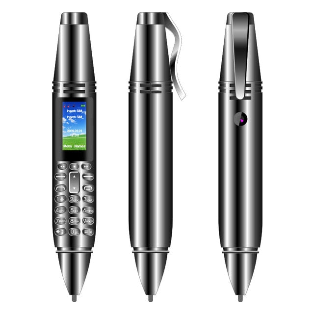 Pen Mini CellPhone 4.0 Comes with a built in Camera, Flashlight, Bluetooth, Dialer and a Recording Pen