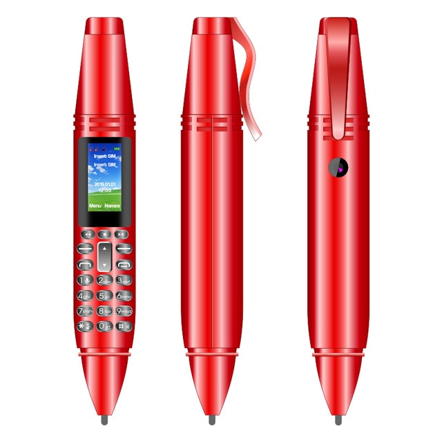 Pen Mini CellPhone 4.0 Comes with a built in Camera, Flashlight, Bluetooth, Dialer and a Recording Pen