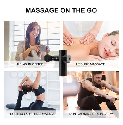 Portable mini massage gun