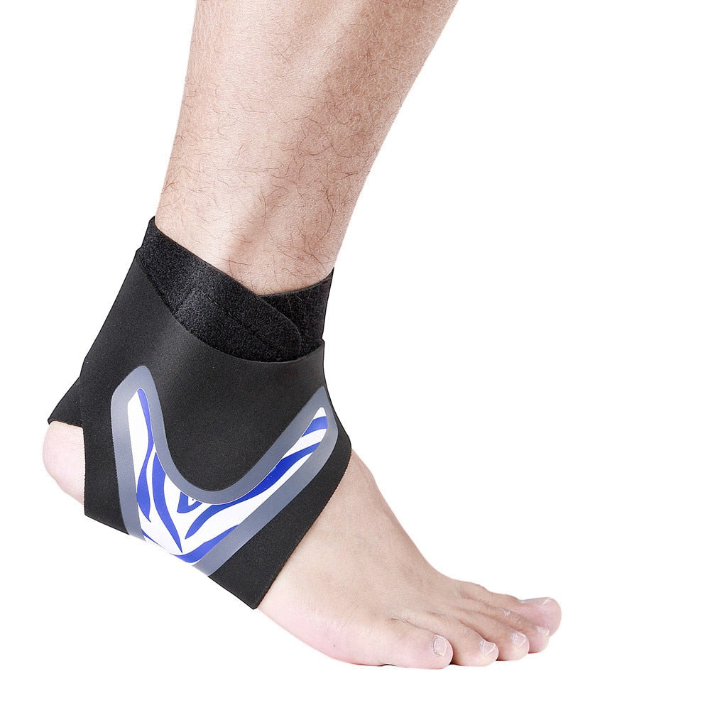 Ankle compression brace