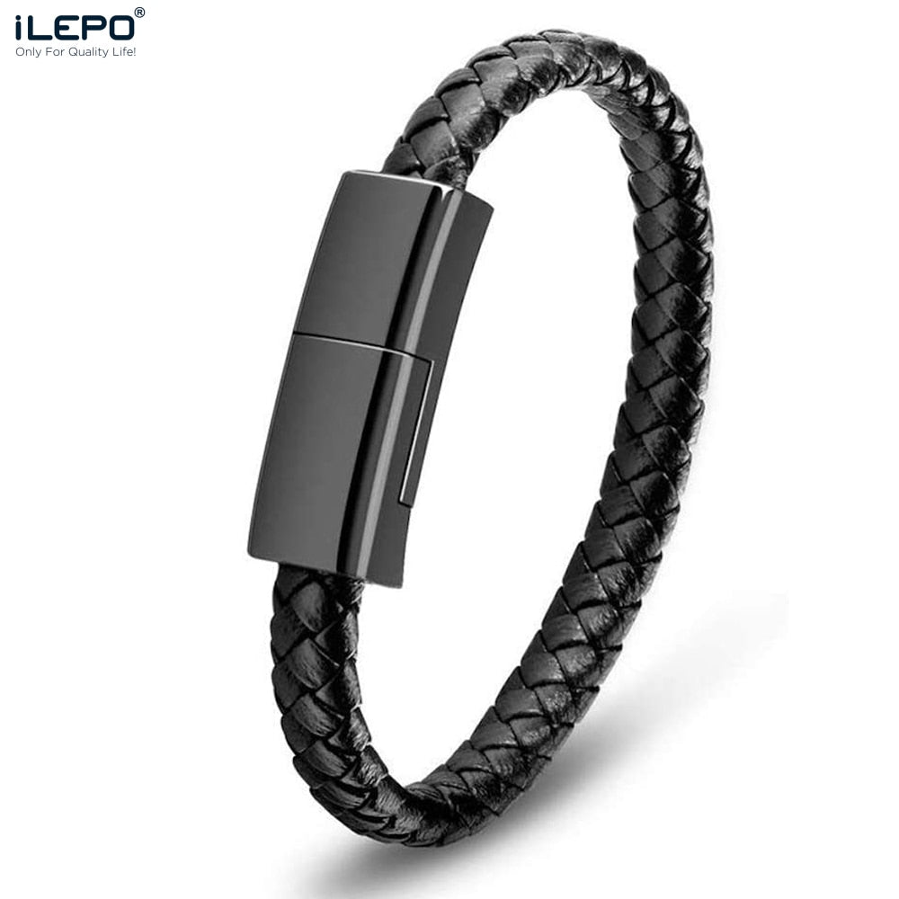 Portable Fast Charging Bracelet Data Cable 2.0